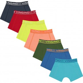 Vingino Boxer/Short 7er-Pack MIXED classic red 116/128 - S