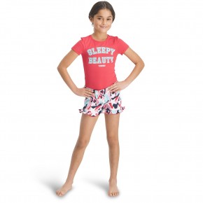 Vingino Schlafanzug/Pyjama kurz WEVALIE SET red lollipop