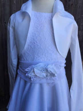 MONNY Kommunionkleid CREPE 23 weiss 134