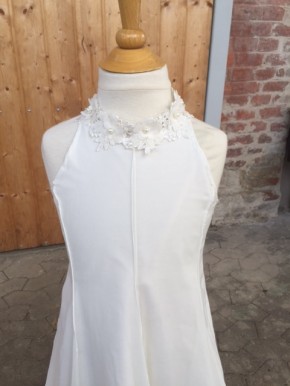 MONNY Kommunionkleid VOILE weiss 140