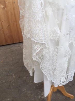 MONNY Kommunionkleid KANT ecru taft 152