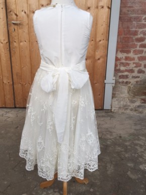 MONNY Kommunionkleid KANT ecru taft 152