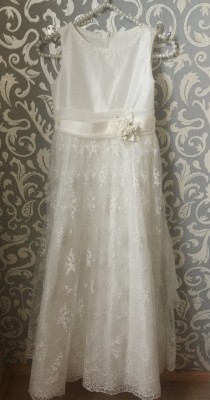 MONNY Kommunionkleid KANT 03 langer Rock ecru 140