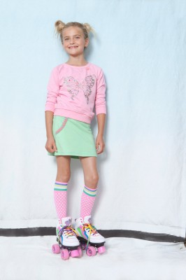 Mim-Pi Sweat-Rock mint green 110