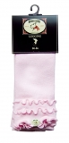 Bonnie Doon Capri-Legging Frou Frou mit Wellensaum rosa