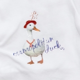 Ducky Beau T-Shirt weiss Gr. 80