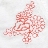 Ducky Beau Strick-Jacke / Cardigan weiss Gr. 74