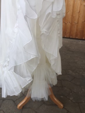 MONNY Kommunionkleid VOILE 05 ecru 3/4lang 140