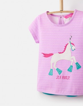 Joules Mädchen T-Shirt MAGGIE Pferd