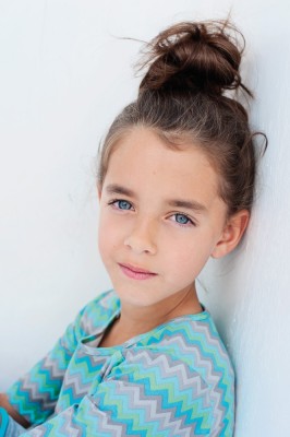 Kiezel-tje Halbarm-Kleid grey mele