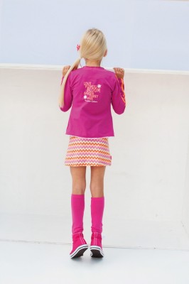 Kiezel-tje Cardigan pink