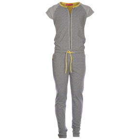 Kiezel-tje Jumpsuit/Overall Print grau 134/140
