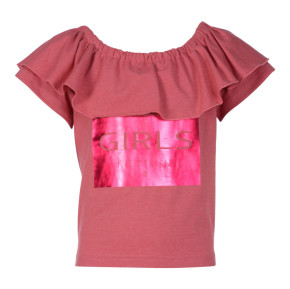 KIE stone T-Shirt raspberry