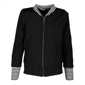 KIE stone Wende-Jacke/Bomber-Jacke Flower black