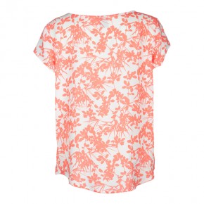 KIE stone Blusen-Top japanese orange