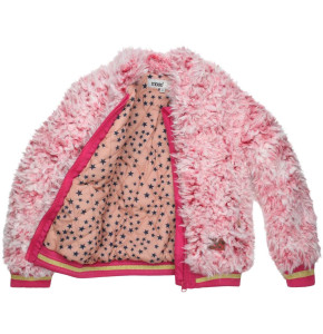 Moodstreet Kuschel-Jacke cerise 116