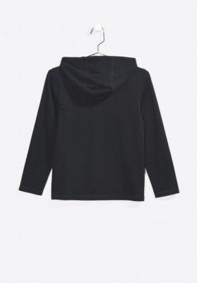 Kaporal Kapuzen-Shirt/Longsleeve MIKAL black 176 - 16y