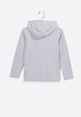 Kaporal Kapuzen-Shirt/Longsleeve MIKAL grey mele