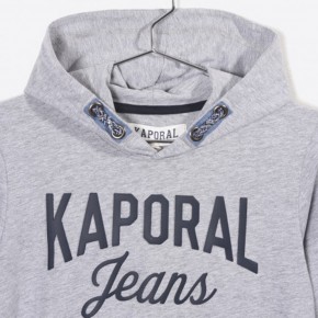 Kaporal Kapuzen-Shirt/Longsleeve MIKAL grey mele