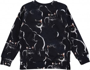 Molo Mädchen Sweat-Shirt/Langarm-Shirt MARINA Moon Cats