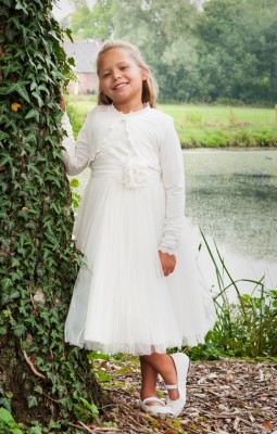 MONNY Kommunionkleid KANT PAILLET 06 ecru 140