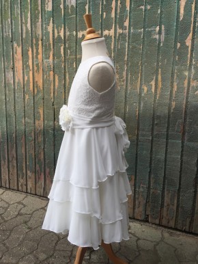 MONNY Kommunionkleid CREPE 23 ecru 134