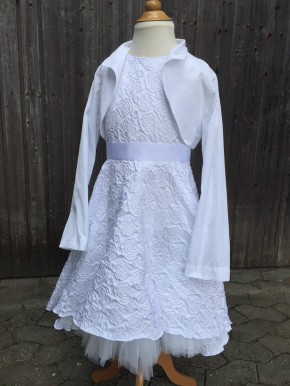 MONNY Kommunionkleid ROSES 26 weiß 140