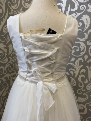 MONNY Kommunionkleid TAFT TULE 20-15 ecru