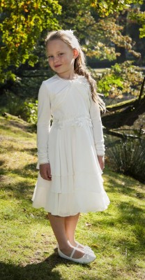 MONNY Kommunionkleid CREPE 22-30 ecru