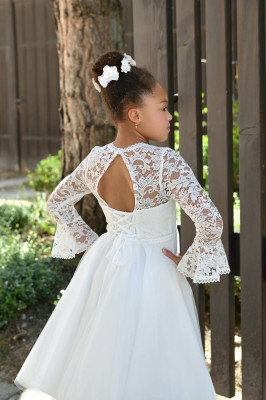 MONNY Kommunionkleid KANT MOUW 23-19 3/4 lang 140