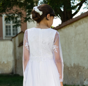 MONNY Kommunionkleid KANT KRAALTJE 23-25 weiß lang 140