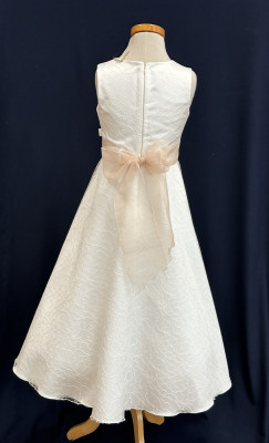 MONNY Kommunionkleid KANT HALVE CIRKEL 25-12 8/10-lang ecru