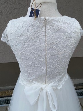 MONNY Kommunionkleid KANT 20-14 lang ecru 140