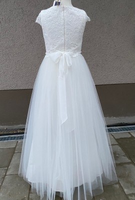 MONNY Kommunionkleid KANT 20-14 lang ecru 140