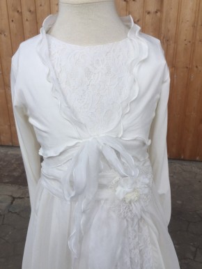 MONNY Kommunionkleid KANT VOILE 18 ecru 146