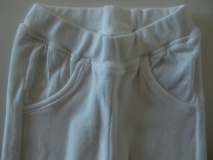 Ducky Beau Nicky-Hose weiss