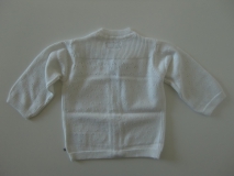 Ducky Beau Strick - Jacke weiss