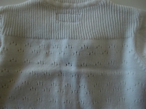 Ducky Beau Strick - Jacke weiss