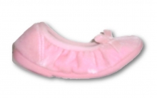 NATURAL WORLD Mädchen Ballerina Hausschuhe rosa