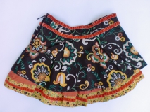 Paglie Rock Blumen-Muster braun