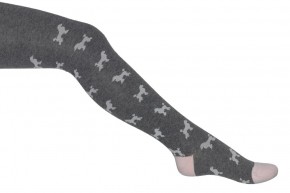 Bonnie Doon Strumpfhose POODLE med grey heather