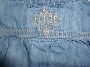 RETOUR Jeans Bluse / Tunika blue denim Gr. 140 - 10y