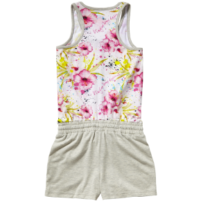 Vingino Schlafanzug/Pyjama/Jumpsuit kurz WODIENTJE sorbet pink