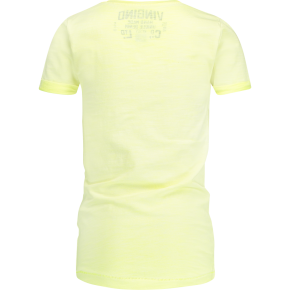 Vingino T-Shirt V-Ausschnitt HELON neon yellow 128 - 8y