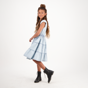 Vingino Kleid PERLOES mid blue wash