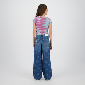 Vingino T-Shirt BASIC RIB CROP TEE aqua blue