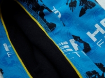 Lego Wear Sweat-Kapuzen-Cardigan / Jacke mittelblau Gr. 122