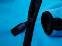 Lego Wear Fleece-Cardigan / Jacke mittelblau Gr. 140