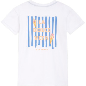 DANAMADE T-Shirt DNOEMI white