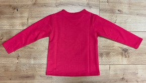 Topo Langarmshirt/Longsleeve Herzen pink
